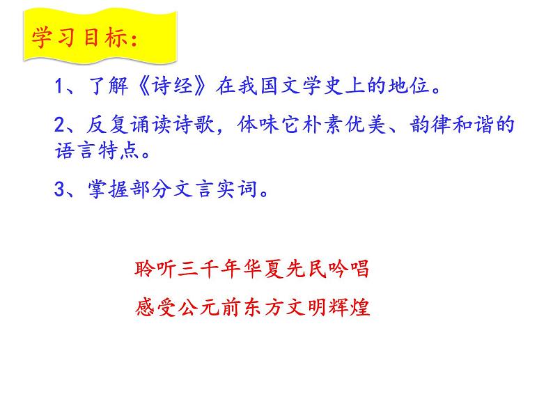 部编版八年级语文下册 第12课《诗经》二首课件第7页