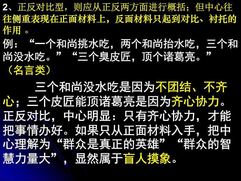 作文审题立意课件06