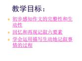 生动完整的记叙一件事课件PPT