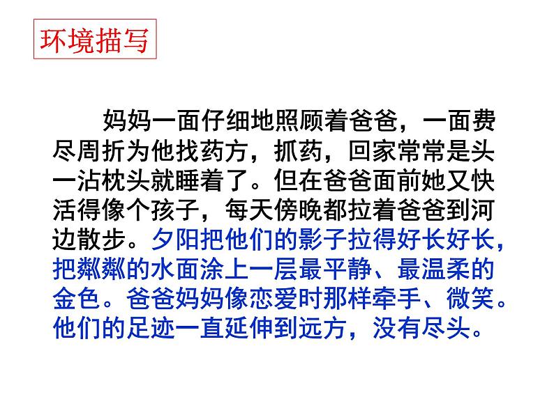 第四单元写作  记叙中的描写和抒情  主课件07