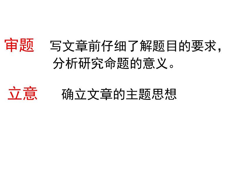 写作  审题和立意 6课件PPT第4页