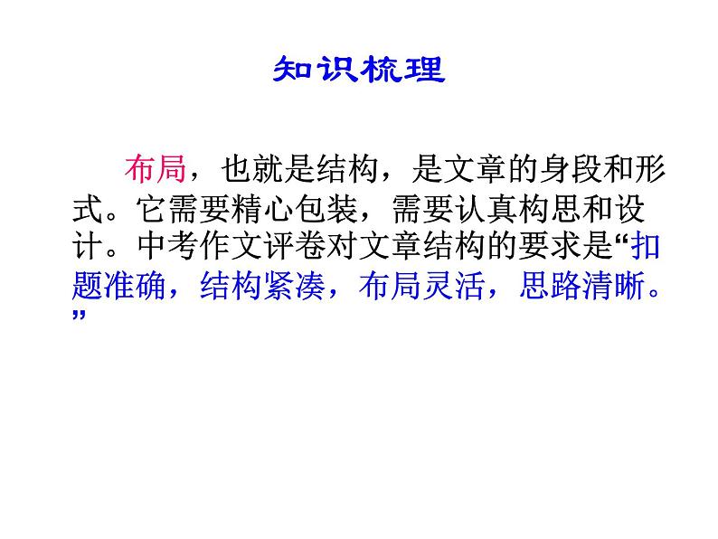 作文指导课：谋篇布局课件03