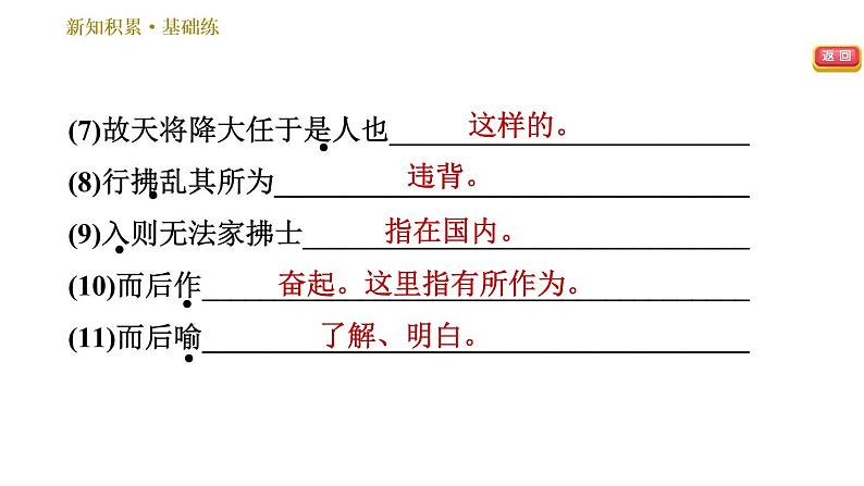 部编版八年级上册语文习题课件 第6单元 22 《孟子》三章.ppt07