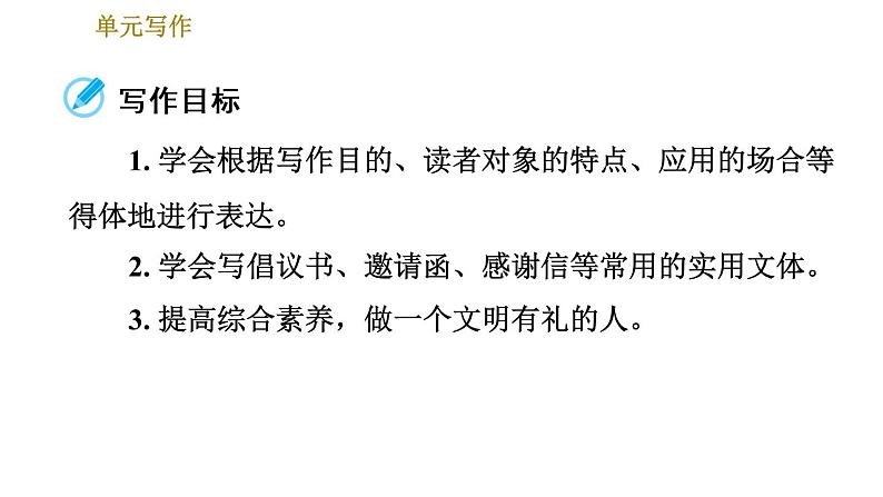 部编版八年级上册语文习题课件 第6单元单元写作：表达要得体.02