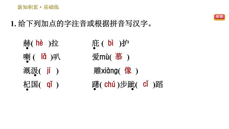 部编版七年级上册语文习题课件 第6单元 22 寓言四则第5页