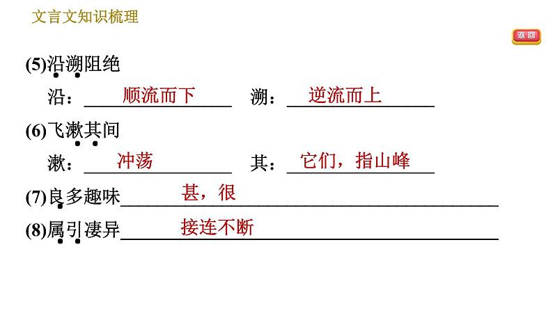 部编版八年级上册语文 期末专题训练 习题课件06
