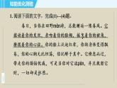 人教版九年级上册语文课件 5. 我　看