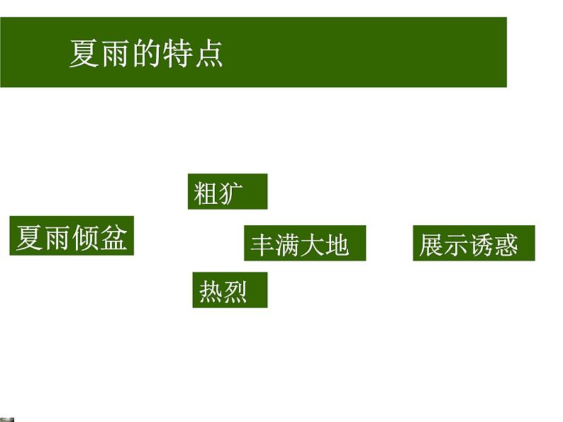 人教版部编语文七上《雨的四季》课件08