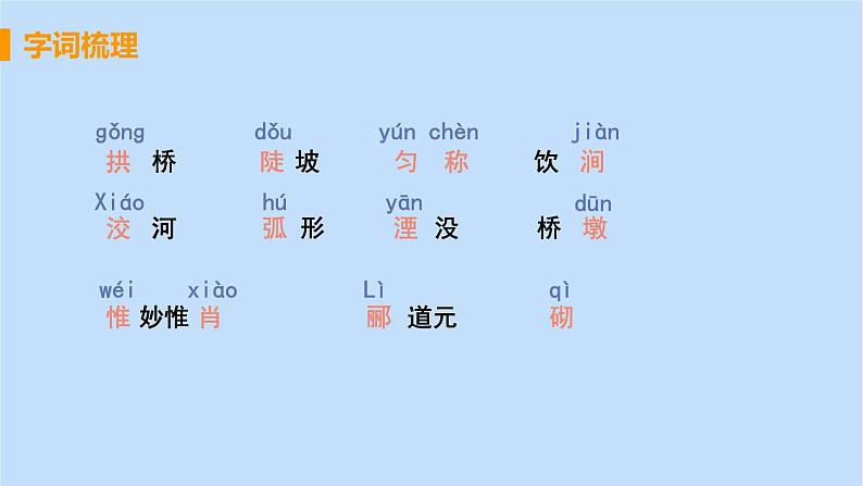 八年级语文上册第五单元说明之美18中国石拱桥教学课件07