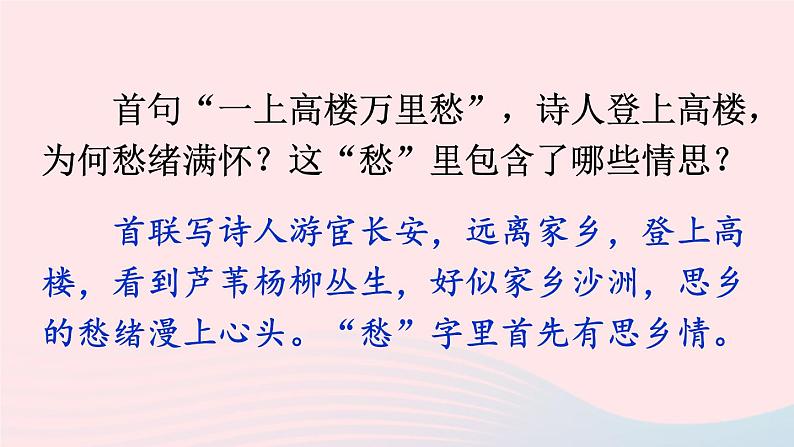 九年级语文上册 第六单元 课外古诗词诵读课件第7页