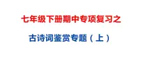 13 古诗词鉴赏专题（上）-2021年春学期七年级语文期中专项复习