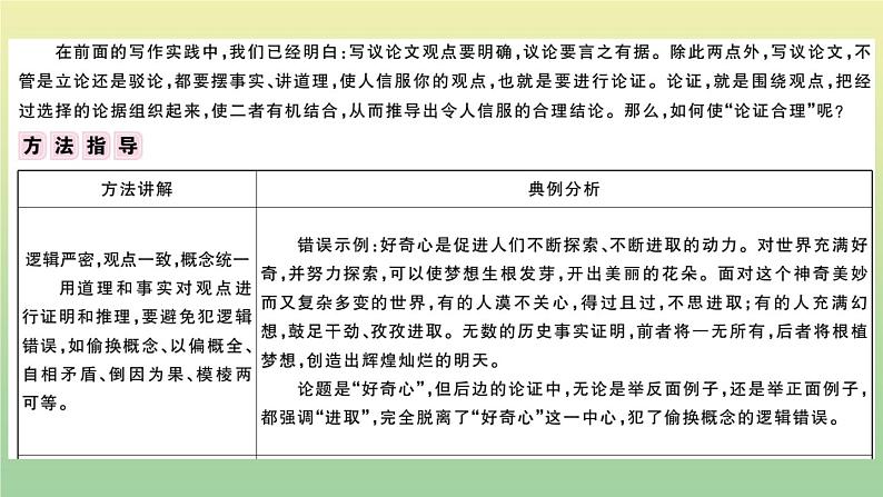 人教部编版 九年级语文上册第五单元作文指导作业课件第2页