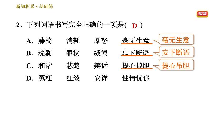 部编版七年级上册语文习题课件 第5单元 16 猫07