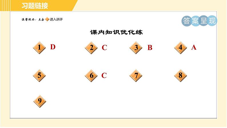 部编版八年级上册语文习题课件 第6单元 25. 诗词五首第2页