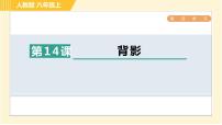 初中语文人教部编版八年级上册13 背影习题ppt课件