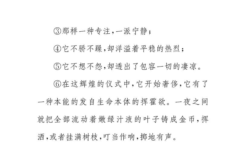 2021-2022学年部编版语文七年级上册3.雨的四季（同步练习）课件PPT03