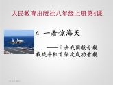 初中语文部编版八年级上册同步课件：4.《一着惊海天》课件19张