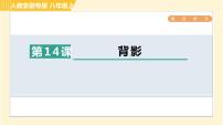 人教部编版八年级上册13 背影习题课件ppt