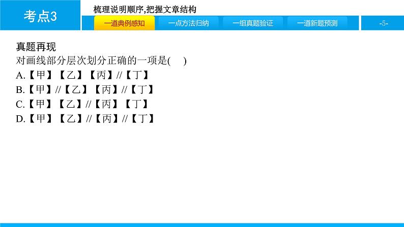 中考语文说明文阅读课件：第二篇  考点3　梳理说明顺序,把握文章结构(共28张PPT)PPT课件第5页