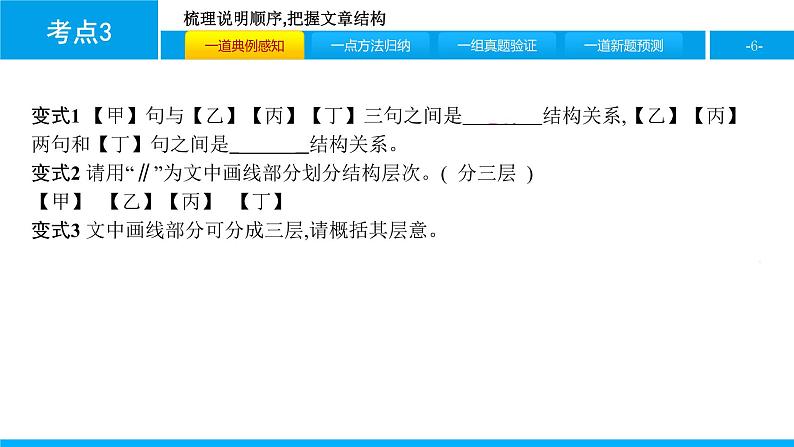 中考语文说明文阅读课件：第二篇  考点3　梳理说明顺序,把握文章结构(共28张PPT)PPT课件第6页