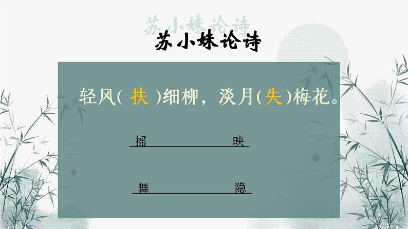 部编版初中语文中考一轮复习之古诗词炼字课件PPT第2页