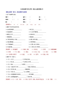 初中语文人教部编版九年级下册11 送东阳马生序练习题