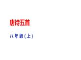 2021-2022学年部编版语文八年级语文上册13唐诗五首课件（共83张PPT)