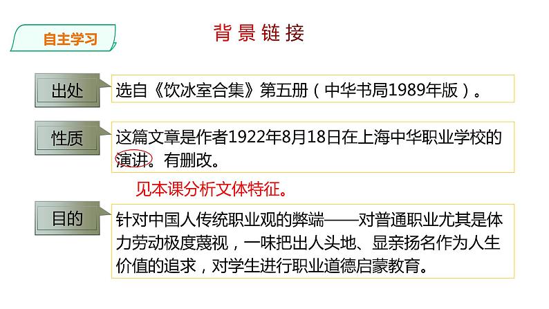 2021-2022学年部编版语文九年级语文上册7《敬业与乐业》第一课时课件PPT07