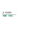 2021-2022学年部编版八年级语文上册21梦回繁华课件