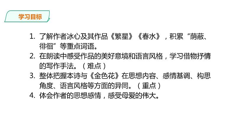 2021-2022学年部编版七年级上册语文荷叶母亲课件PPT03