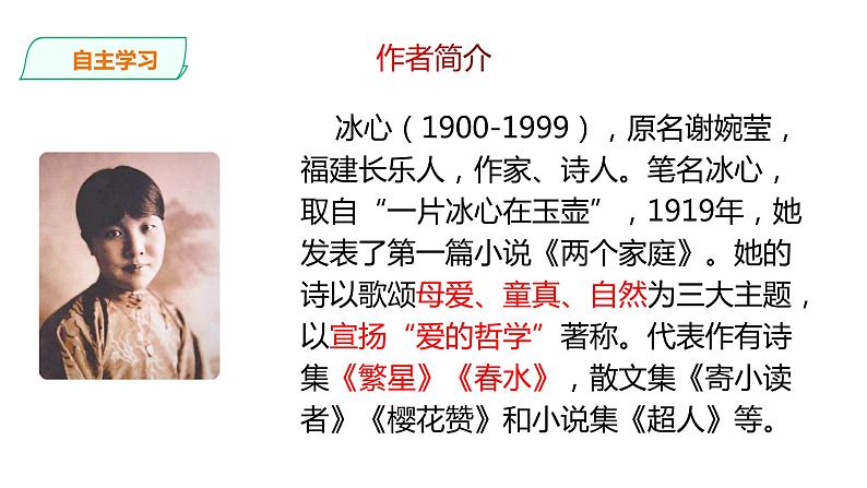 2021-2022学年部编版七年级上册语文荷叶母亲课件PPT04