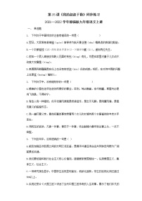 人教部编版九年级上册15 我的叔叔于勒教案