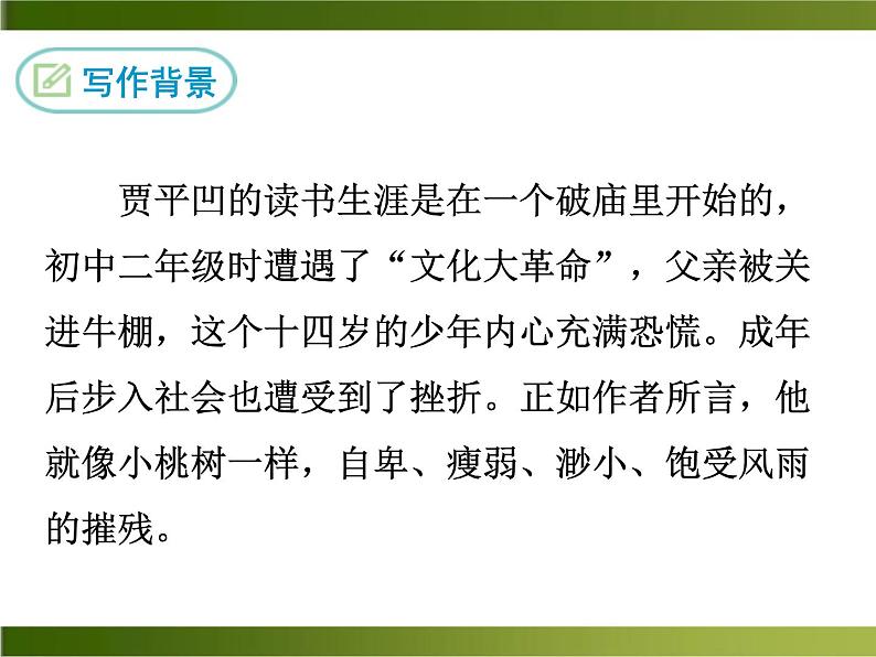 一棵小桃树-ppt优秀课件07