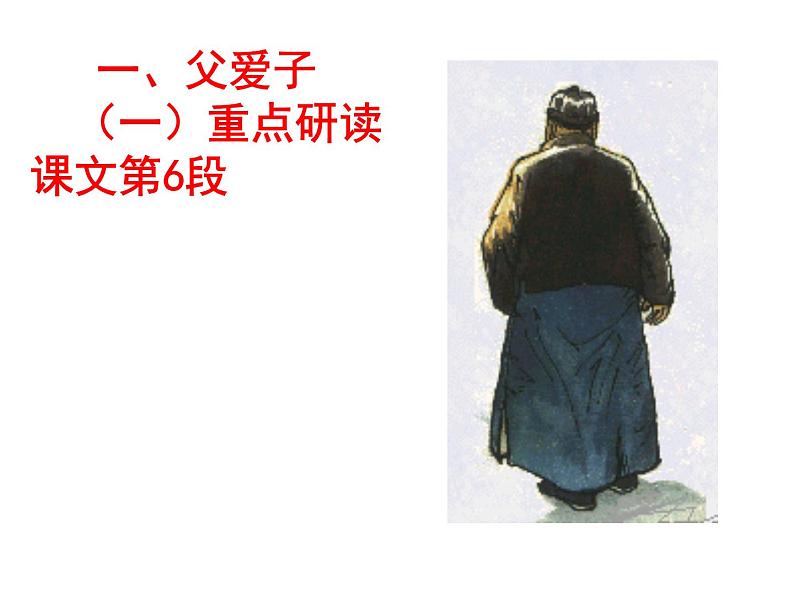 人教部编八年级上册课件背影第二课时第3页