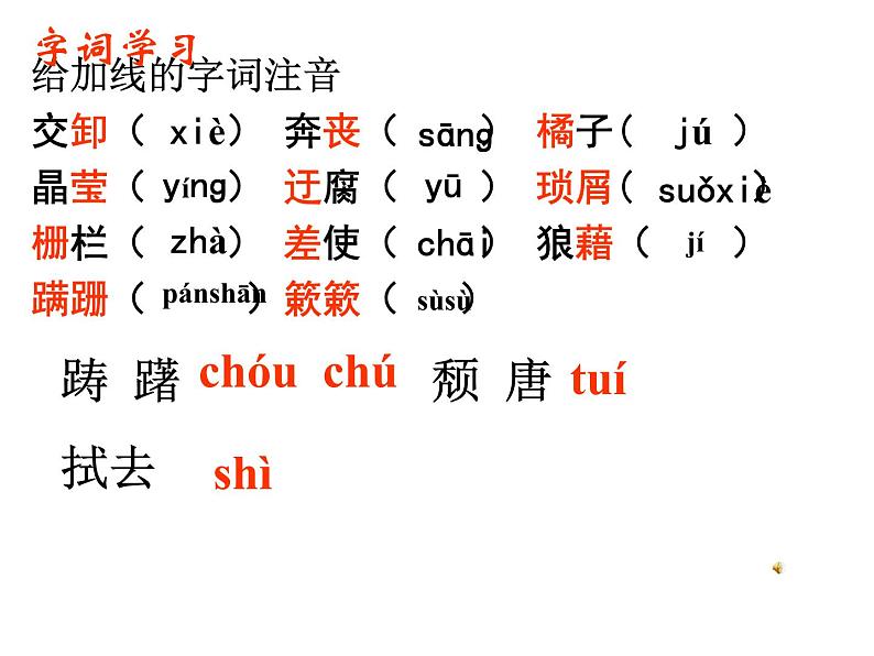 人教部编八年级上册课件背影5第6页
