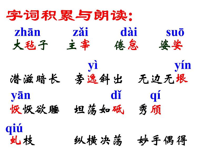 人教部编八年级上册课件白杨礼赞 5第4页