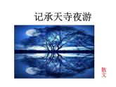 人教部编八年级上册课件记承天寺夜游3