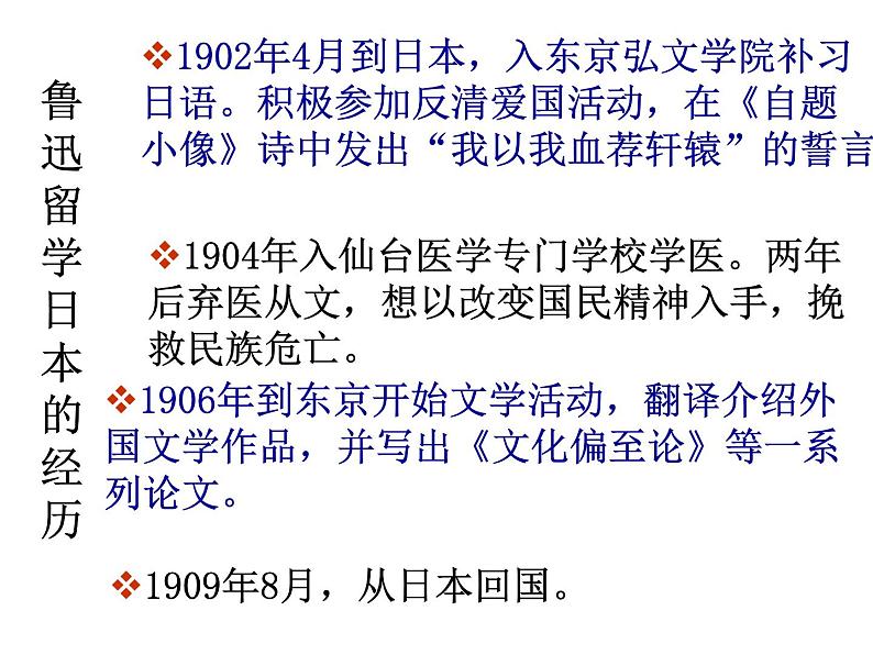 人教部编八上5 藤野先生  主课件第4页