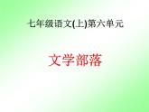 人教部编七上文学部落课件PPT