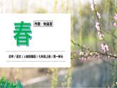 2021-2022学年部编版七年级上册1.1《春》PPT课件