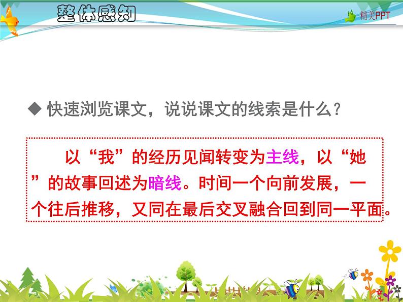 【人教部编版】七年级下册语文 24《带上她的眼睛》课件第6页