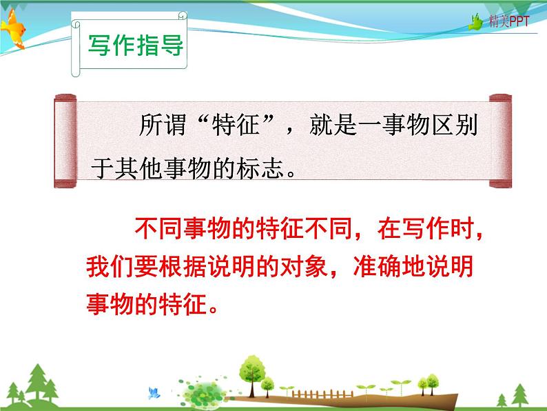 人教版 八年级语文上册  第五单元 写作 说明事物要抓住特征 教学课件08
