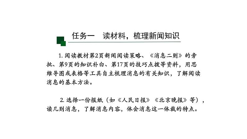 新闻阅读（一）：消息二则（第一课时）-上传版课件PPT02