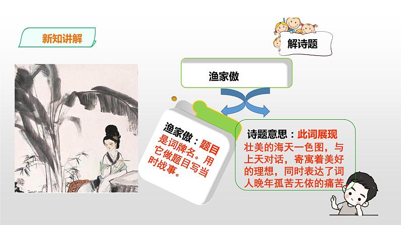 部编版八年级上册语文--《渔家傲》课件07