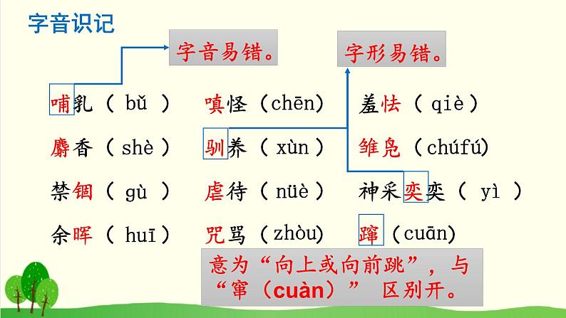 2021年初中语文 人教部编版 七年级上册 第五单元 17 动物笑谈 （课件）第6页