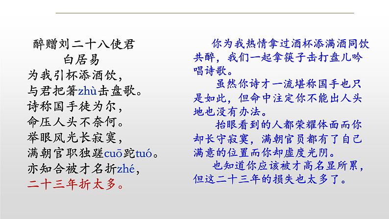 部编版九年级语文上册《酬乐天扬州初逢席上见赠》课件04
