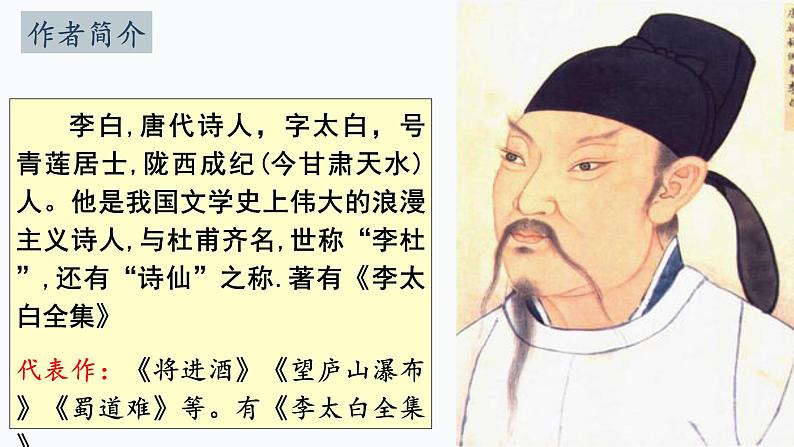 《闻王昌龄左迁龙标遥有此寄》课件PPT02