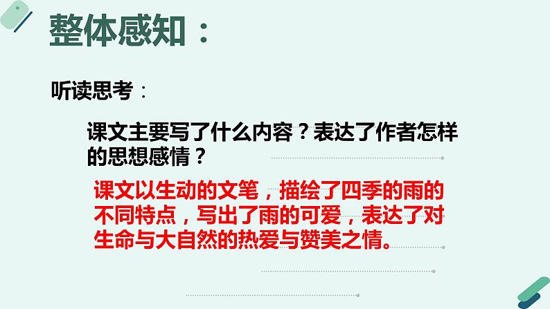 3.《雨的四季》  上课用课件PPT05