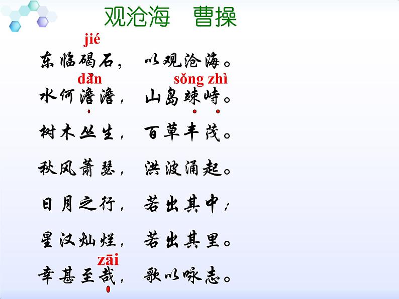 第4课《 古代诗歌四首之 观沧海 》课件    2021-2022学年部编版语文七年级上册02