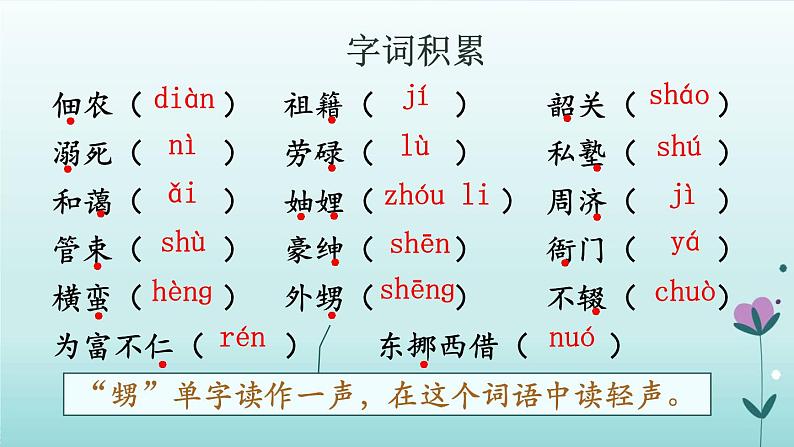 人教版语文八年级上册第二单元  《回忆我的母亲》课件06